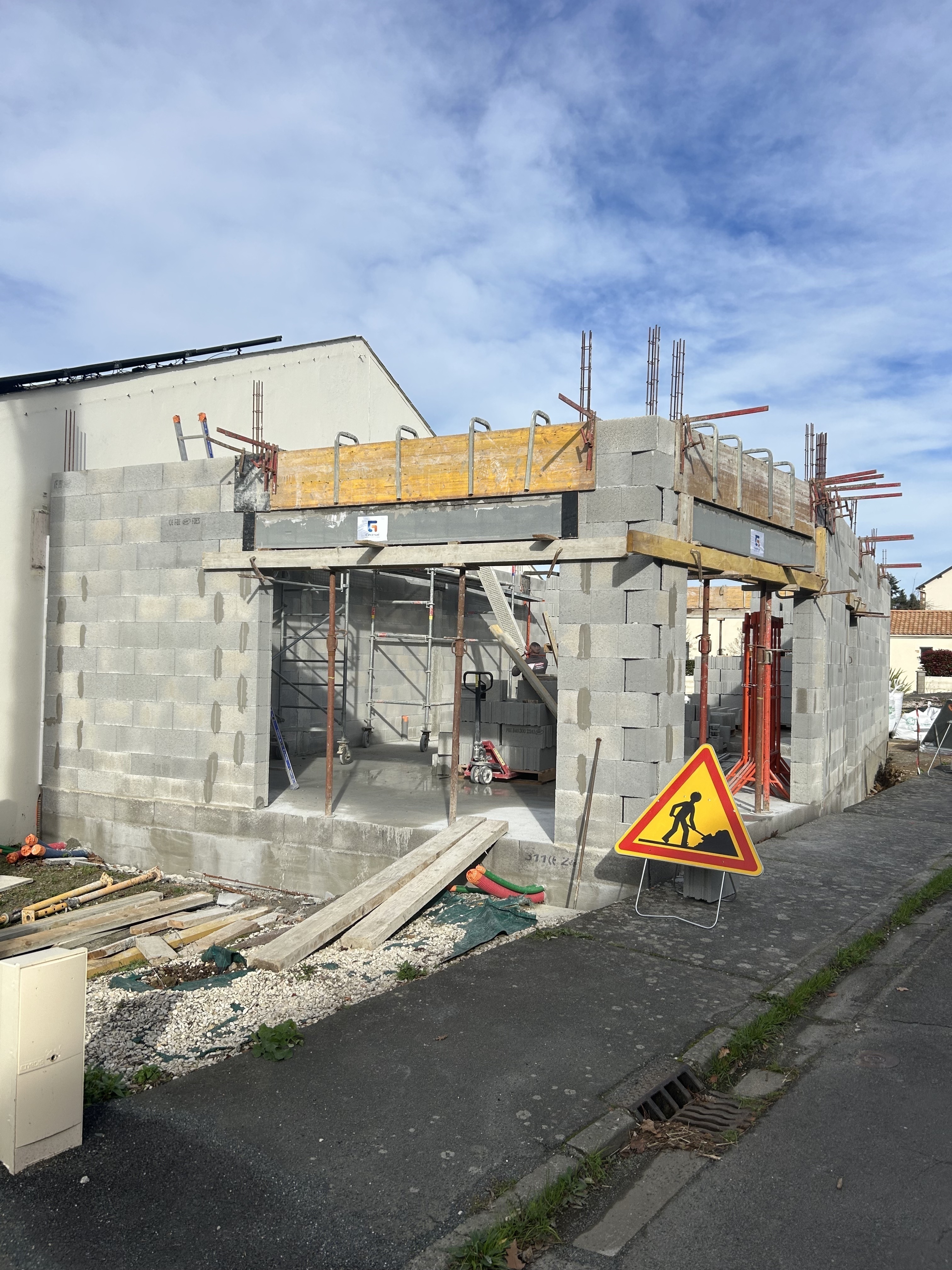 Construction bâtiment